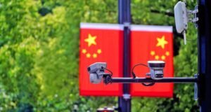 Two surveillance cameras in China