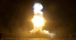 U.S. launches a missile