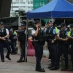 Hong Kong police waiting for trouble