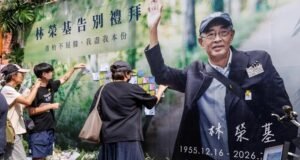 Lam Wing-kee being remembered