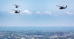 ROC Army UH-60M Black Hawk helicopters