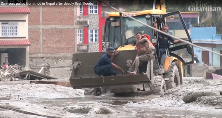 Rescue operation in Nepal