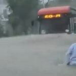 Up to waist in Nepal and Tibet flood