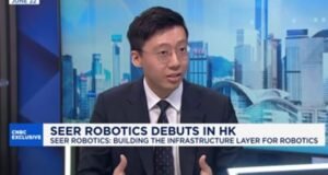 CNBC reports on the Hong Kong debut of a robotics firm