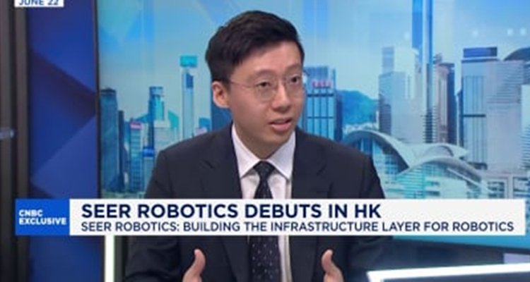 CNBC reports on the Hong Kong debut of a robotics firm