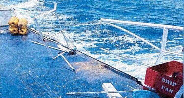 Damaged BRP Data Magat Salamat