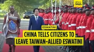 Lai Ching-te in Eswatini