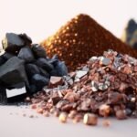 Piles of critical minerals