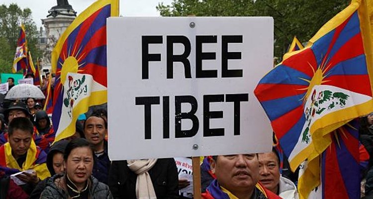 Protesters demand freedom for Tibet