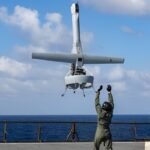 ROC Coast Guard launching a drone