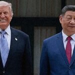 Thumbs up from President Trump in company with Xi Jinping