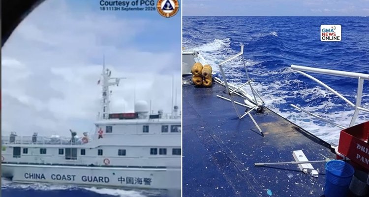 China Coast Guard attacks