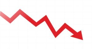 Downward trajectory