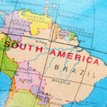 Latin America on the map