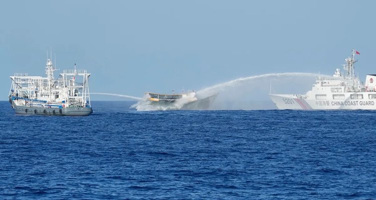 Two vessels against one